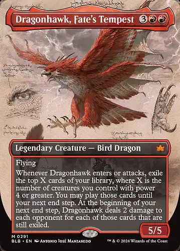Dragonhawk, Fate's Tempest - blb Spoiler
