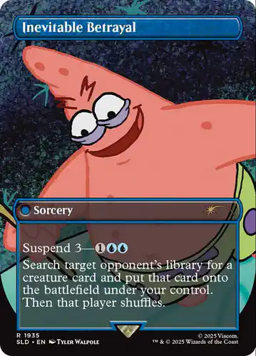 Inevitable Betrayal - sld Spoiler