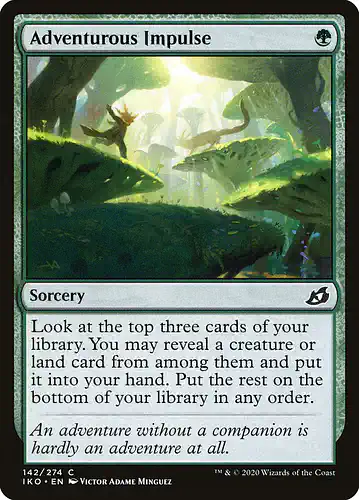 Adventurous Impulse - iko Spoiler