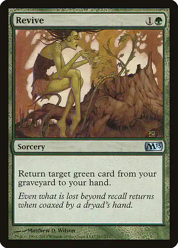 Revive - m13 Spoiler