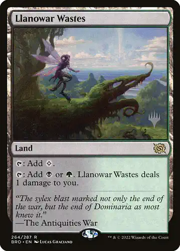 Llanowar Wastes - bro Spoiler