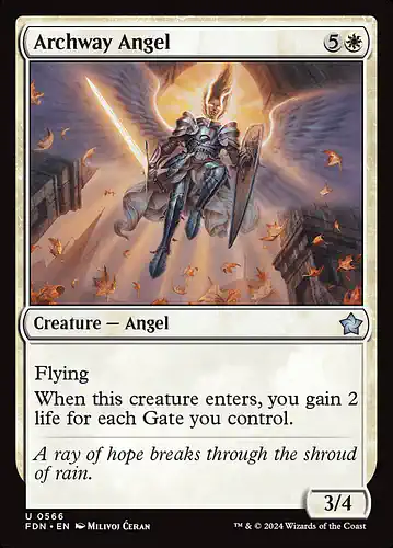 Archway Angel - fdn Spoiler