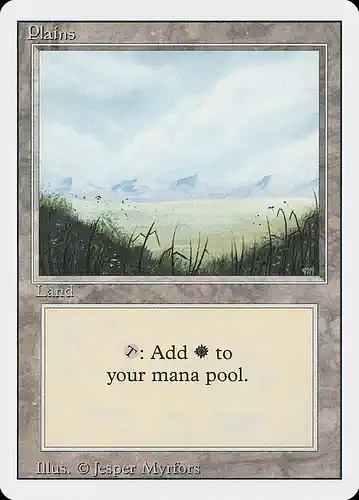 Plains - 3ed Spoiler