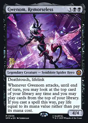 Gwenom, Remorseless - spm Spoiler