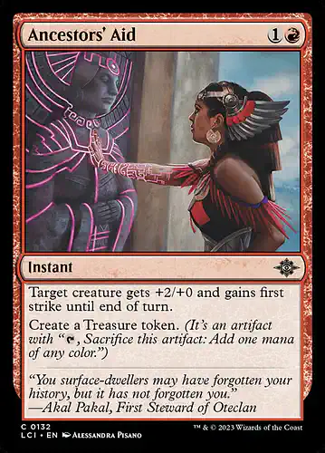 Ancestors' Aid - lci Spoiler