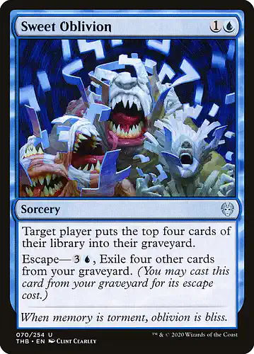 Sweet Oblivion - thb Spoiler