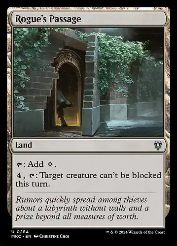 Rogue's Passage - mkc Spoiler