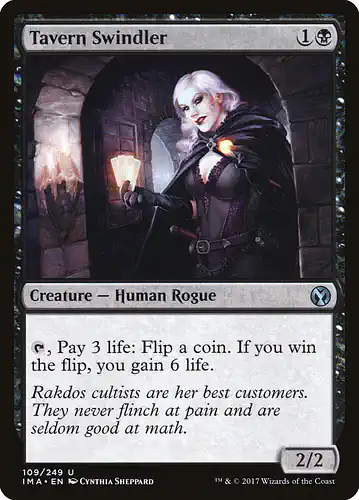 Tavern Swindler - ima Spoiler