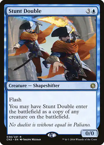 Stunt Double - cn2 Spoiler