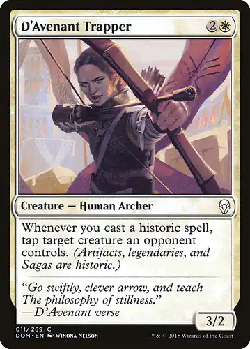 D'Avenant Trapper - dom Spoiler