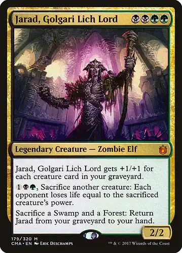 Jarad, Golgari Lich Lord - cma Spoiler