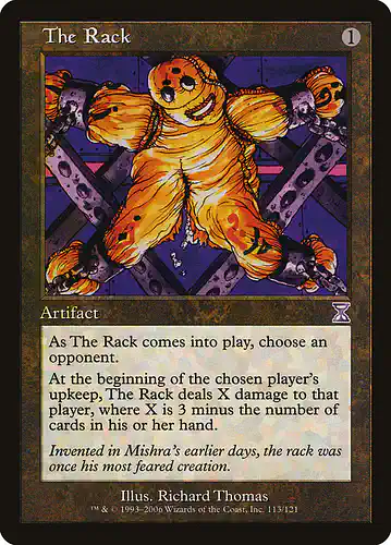 The Rack - tsb Spoiler