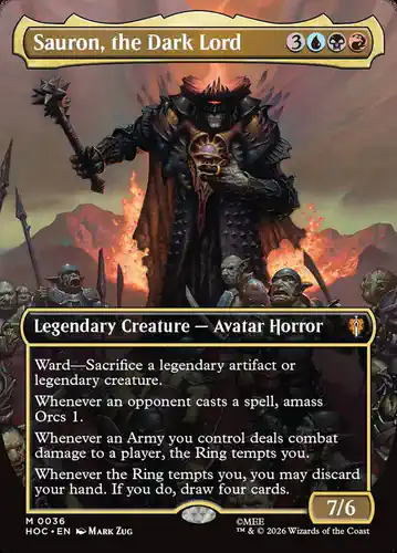 Sauron, the Dark Lord - hoc Spoiler