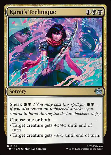 Karai's Technique - tmt Spoiler