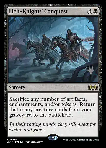 Lich-Knights' Conquest - woe Spoiler