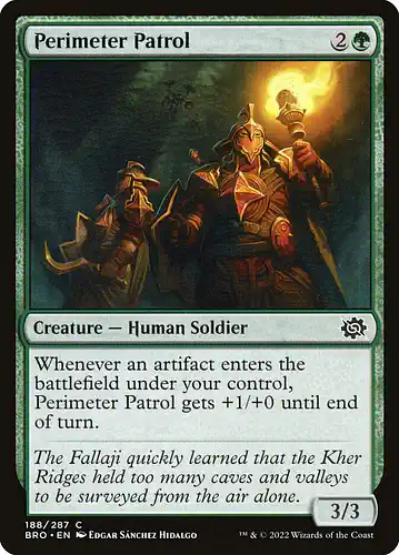Perimeter Patrol - bro Spoiler