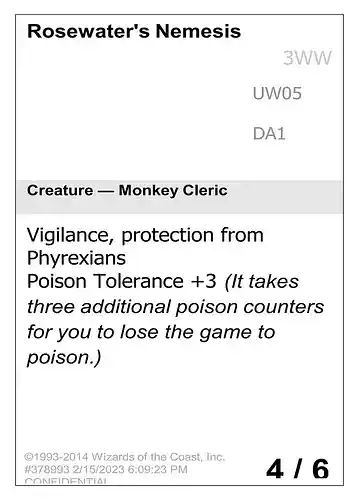 Rosewater's Nemesis - unk Spoiler