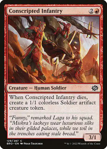 Conscripted Infantry - bro Spoiler