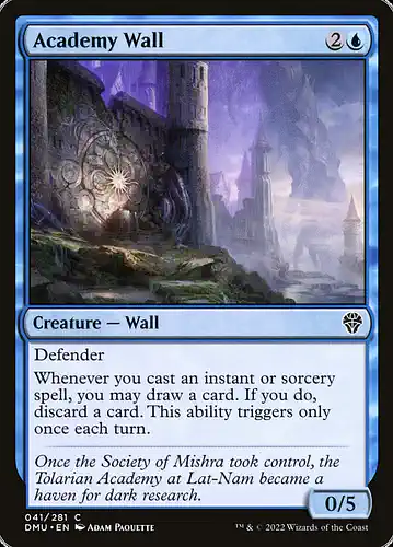 Academy Wall - dmu Spoiler