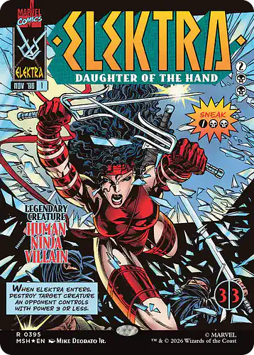 Elektra, Daughter of the Hand - msh Spoiler
