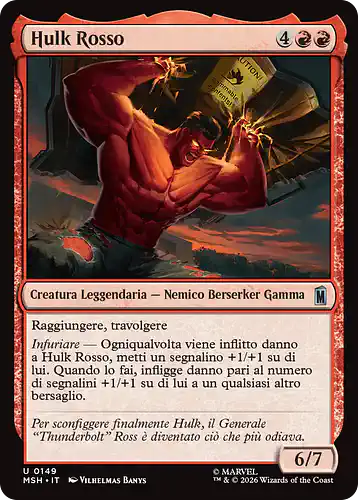 Red Hulk - msh Spoiler