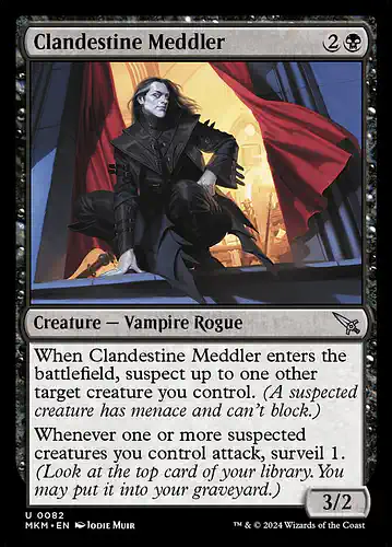 Clandestine Meddler - mkm Spoiler