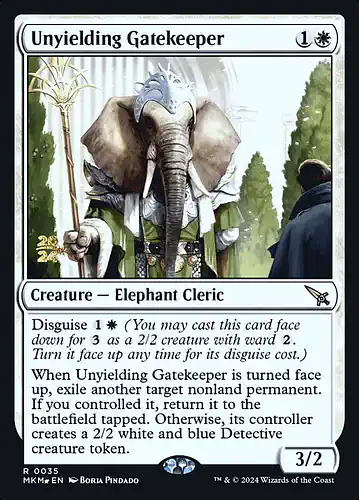 Unyielding Gatekeeper - mkm Spoiler