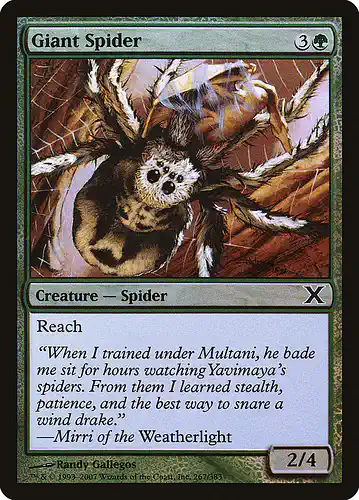 Giant Spider - 10e Spoiler
