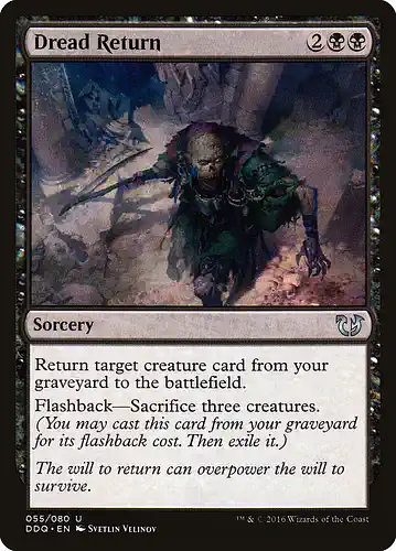Dread Return - ddq Spoiler