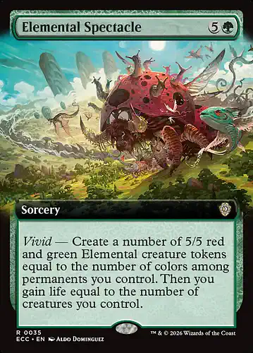 Elemental Spectacle - ecc Spoiler