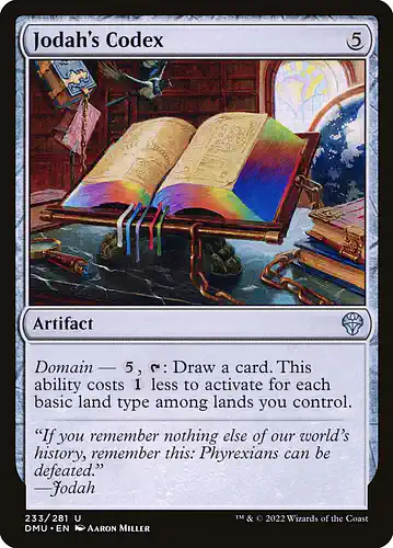 Jodah's Codex - dmu Spoiler