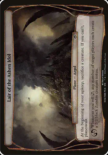 Lair of the Ashen Idol - pca Spoiler
