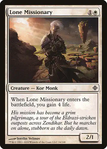 Lone Missionary - roe Spoiler