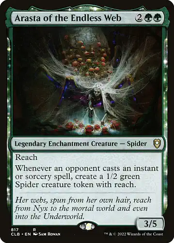 Arasta of the Endless Web - clb Spoiler