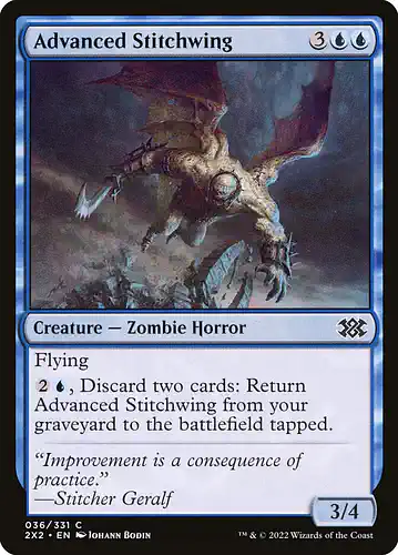 Advanced Stitchwing - 2x2 Spoiler