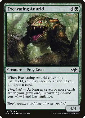 Excavating Anurid - mh1 Spoiler