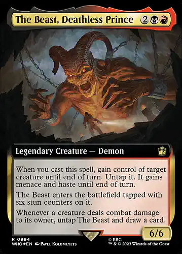 The Beast, Deathless Prince - who Spoiler