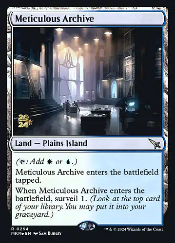 Meticulous Archive - mkm Spoiler