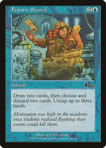 Frantic Search - ulg Spoiler