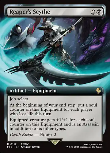 Reaper's Scythe - fic Spoiler