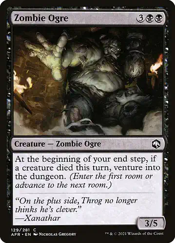 Zombie Ogre - afr Spoiler
