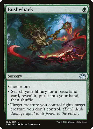 Bushwhack - bro Spoiler