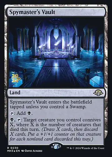 Spymaster's Vault - mh3 Spoiler