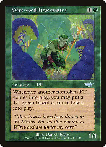 Wirewood Hivemaster - lgn Spoiler