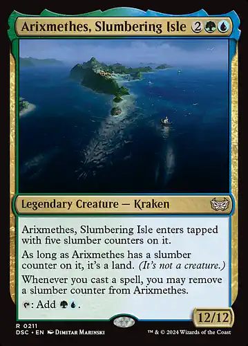 Arixmethes, Slumbering Isle - dsc Spoiler