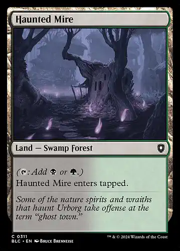 Haunted Mire - blc Spoiler