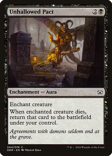Unhallowed Pact - ddr Spoiler