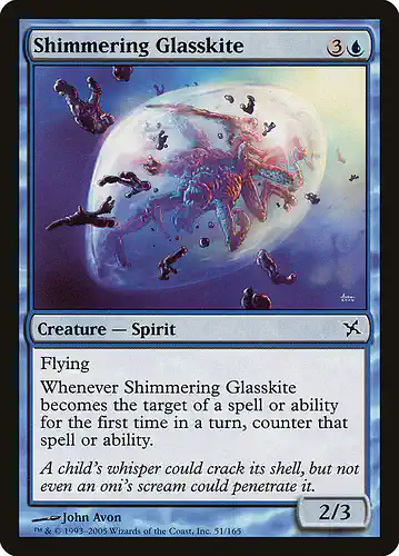 Shimmering Glasskite - bok Spoiler