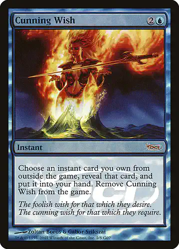 Cunning Wish - g07 Spoiler