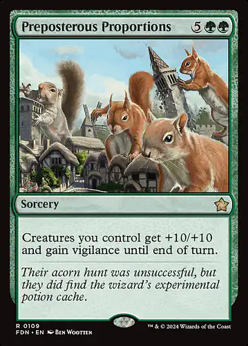 Preposterous Proportions - fdn Spoiler
